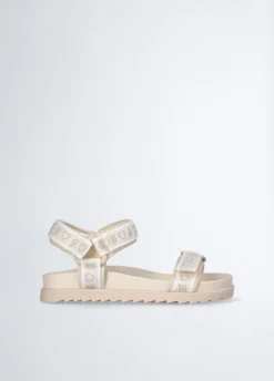 Sandali da bimba con glitter