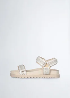 Sandali da bimba con glitter