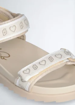 Sandali da bimba con glitter