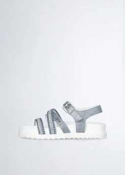 Sandali da bimba con strass