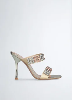 Sandali gioiello con tacco