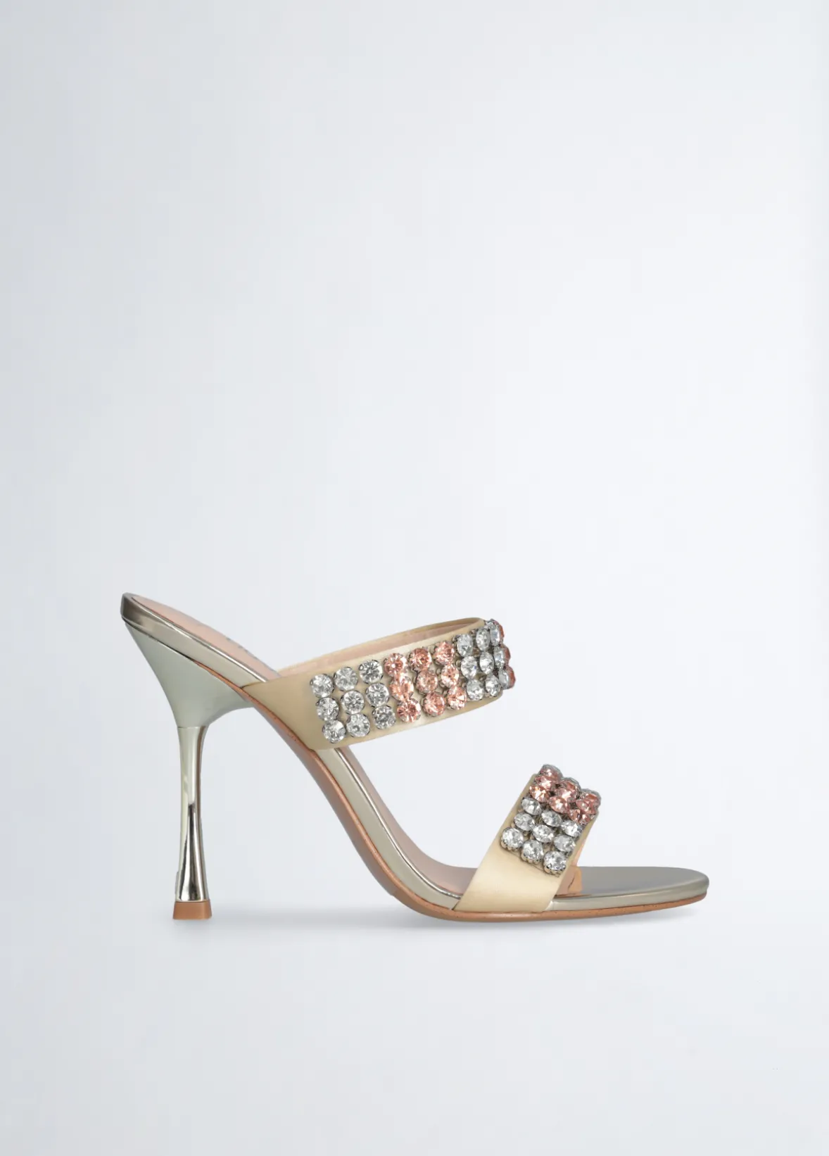 Sandali gioiello con tacco