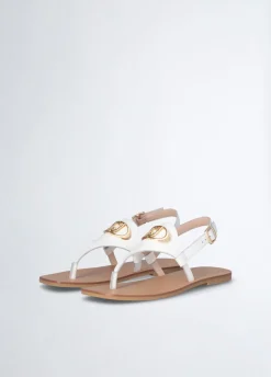 Sandali infradito in pelle