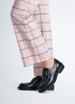 Scarpe in pelle con fibbia