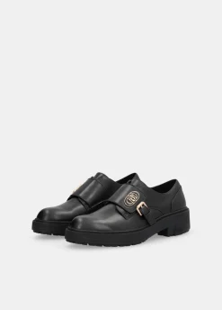 Scarpe in pelle con fibbia