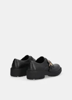 Scarpe in pelle con fibbia