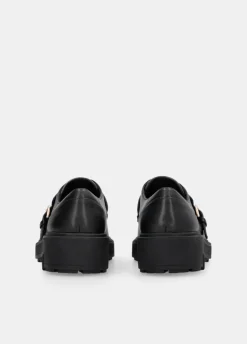 Scarpe in pelle con fibbia
