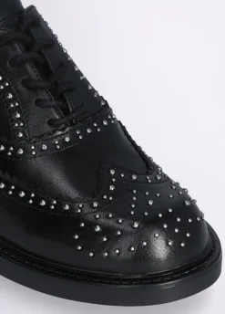 Scarpe Oxford con borchie