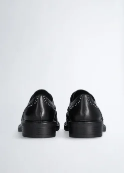 Scarpe Oxford con borchie