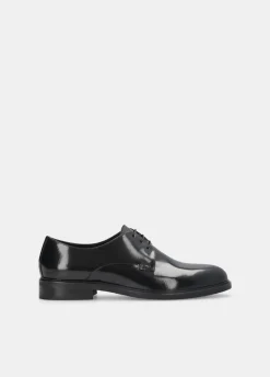 Scarpe stringate in pelle