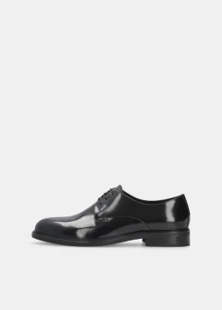 Scarpe stringate in pelle