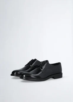 Scarpe stringate in pelle