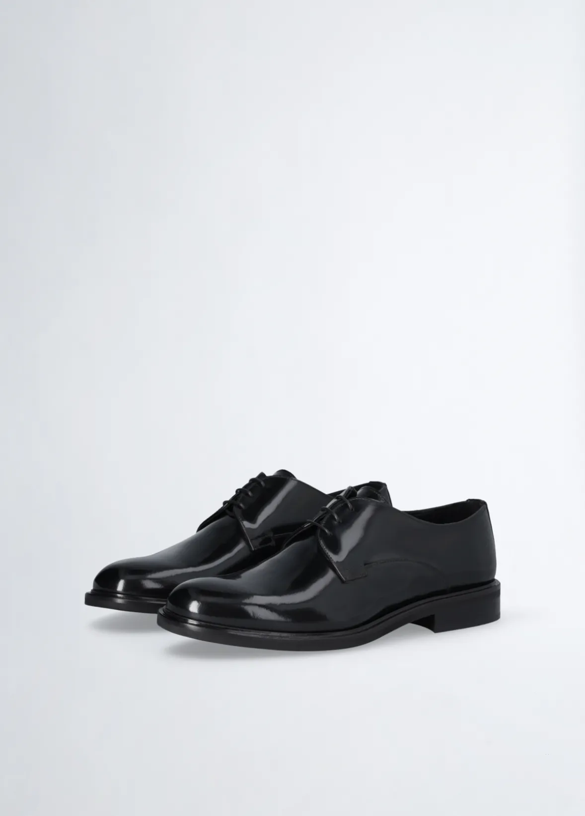 Scarpe stringate in pelle