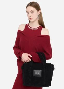 Shopping bag media in teddy