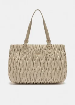 Shopping bag media matelassé
