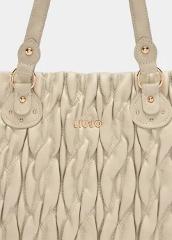 Shopping bag media matelassé