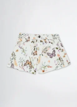 Short in cotone stampato