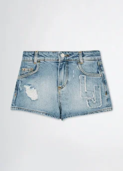 Short in denim