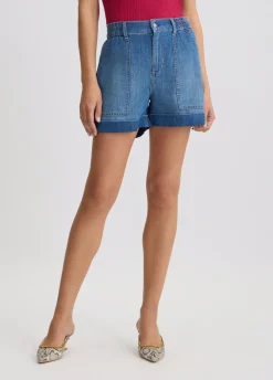 Short in denim