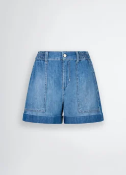Short in denim