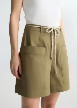 Short in popeline
