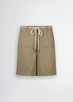 Short in popeline