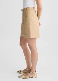 Short in popeline