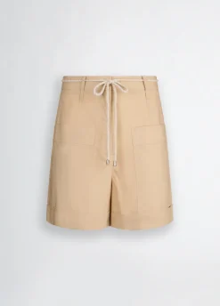 Short in popeline