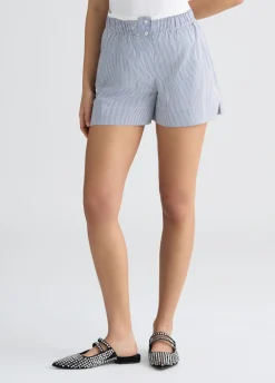 Short in popeline