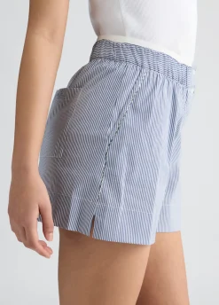 Short in popeline