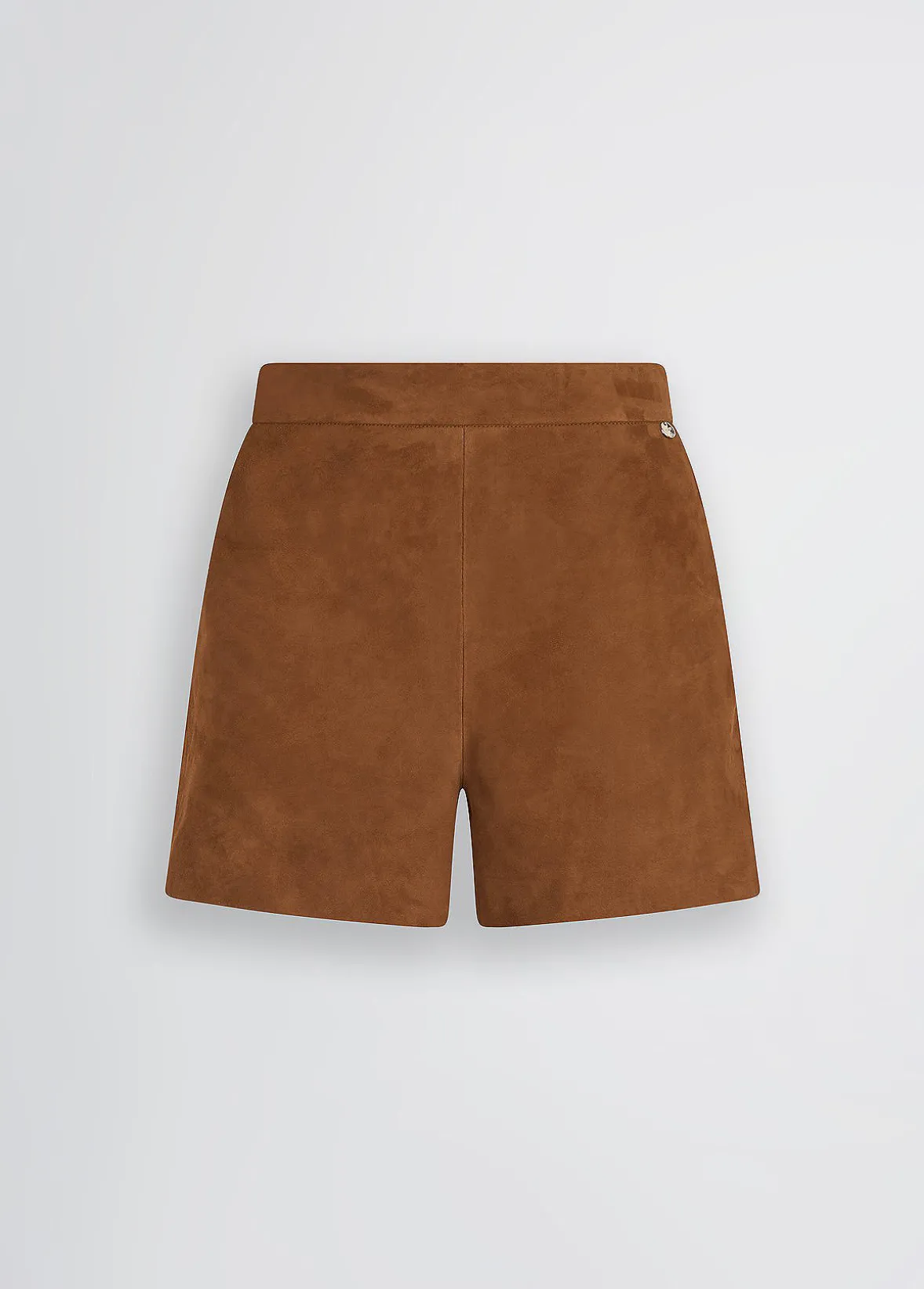 Short in suede