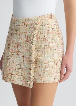 Short sfrangiato multicolore