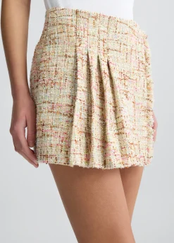 Short sfrangiato multicolore