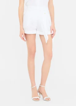 Shorts in popeline di cotone