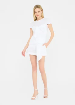 Shorts in popeline di cotone