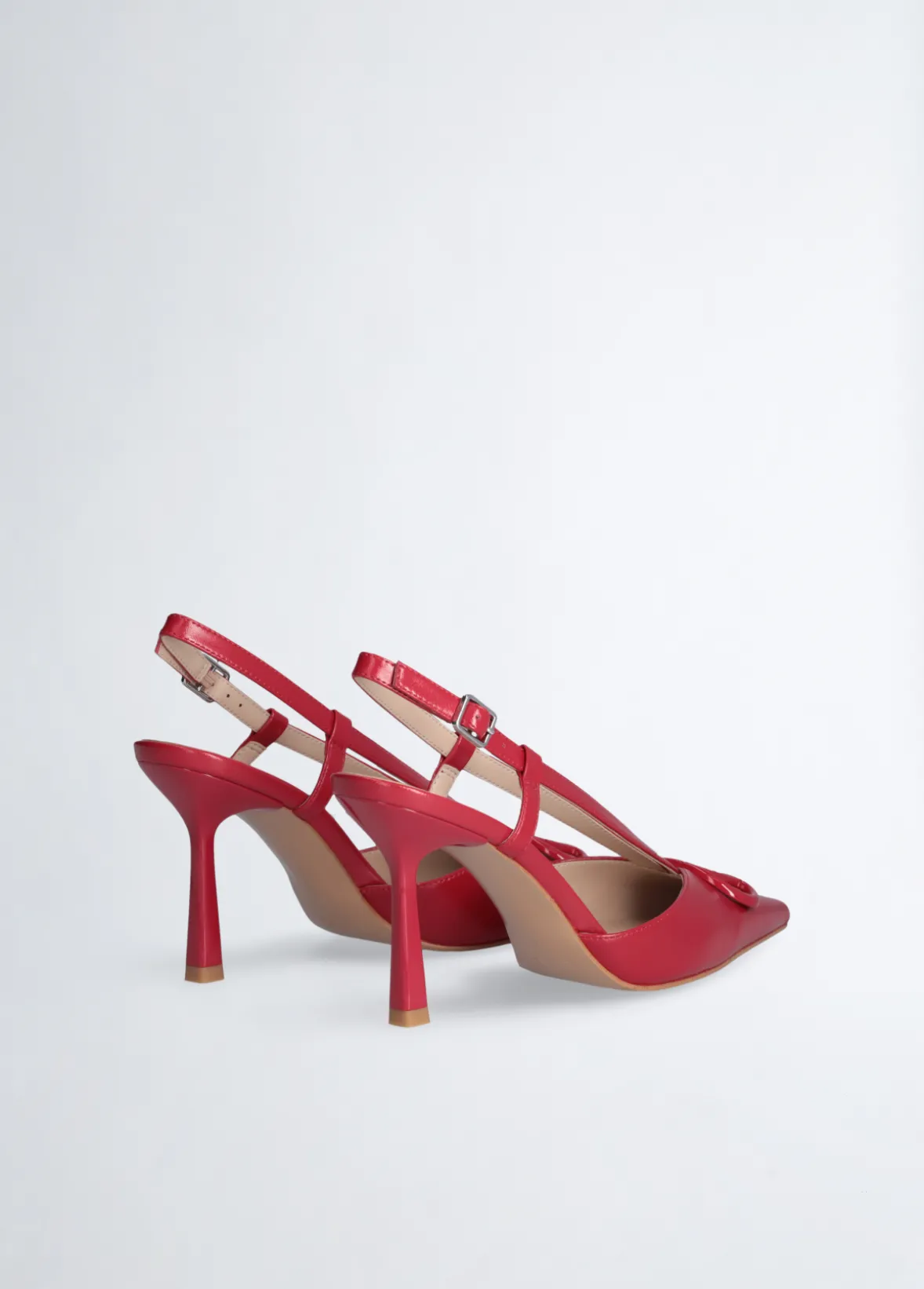 Slingback con maxi logo