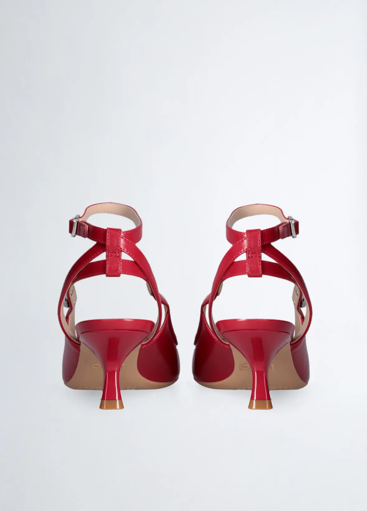 Slingback con tacco basso
