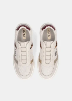 Slip-on con dettaglio animalier