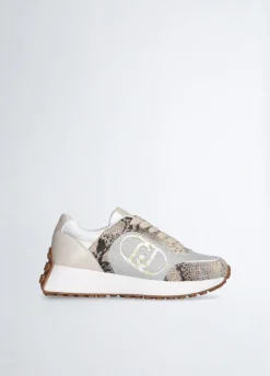 Sneakers con dettaglio animalier