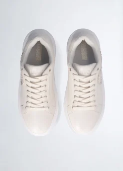 Sneakers con logo gioiello