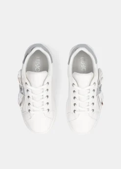 Sneakers con maxi fiocco