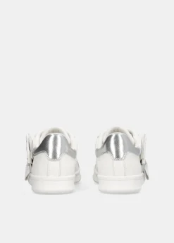 Sneakers con maxi fiocco