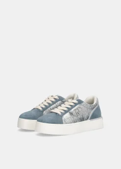 Sneakers in crackle laminato
