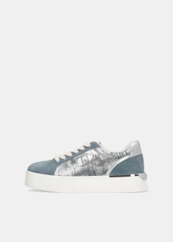 Sneakers in crackle laminato