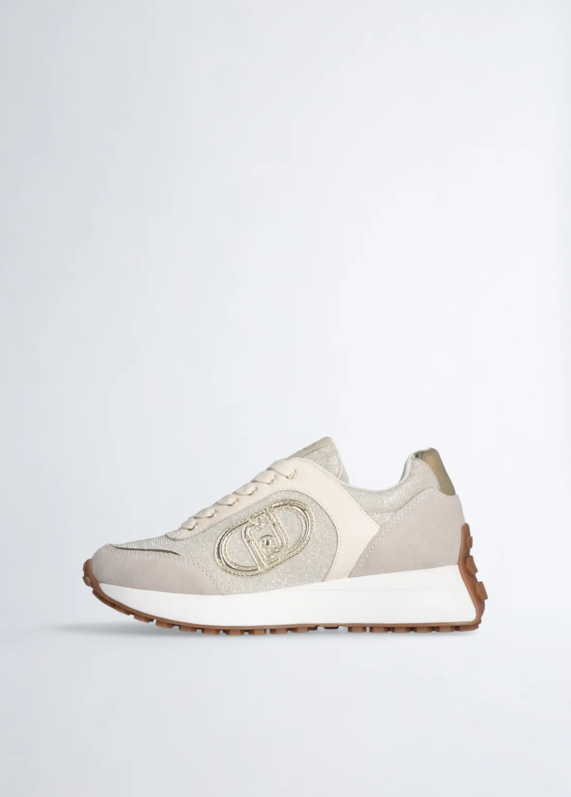 Sneakers in lurex