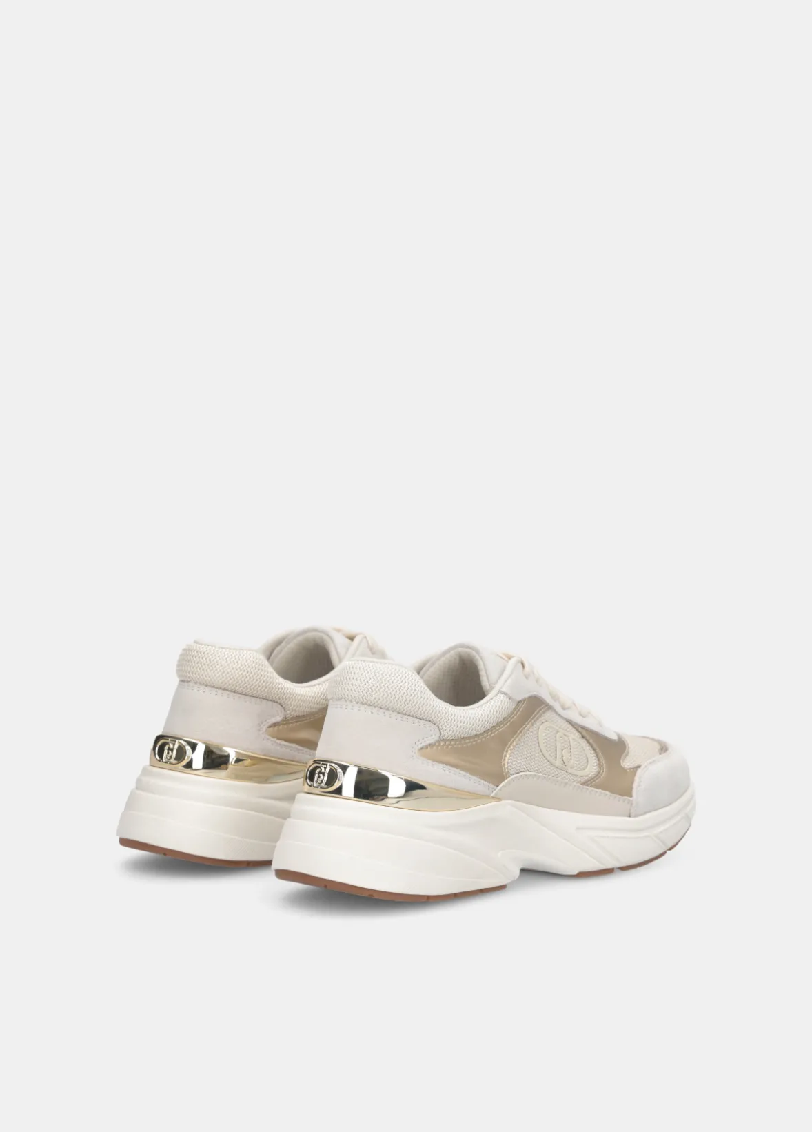 Sneakers in suede e mesh