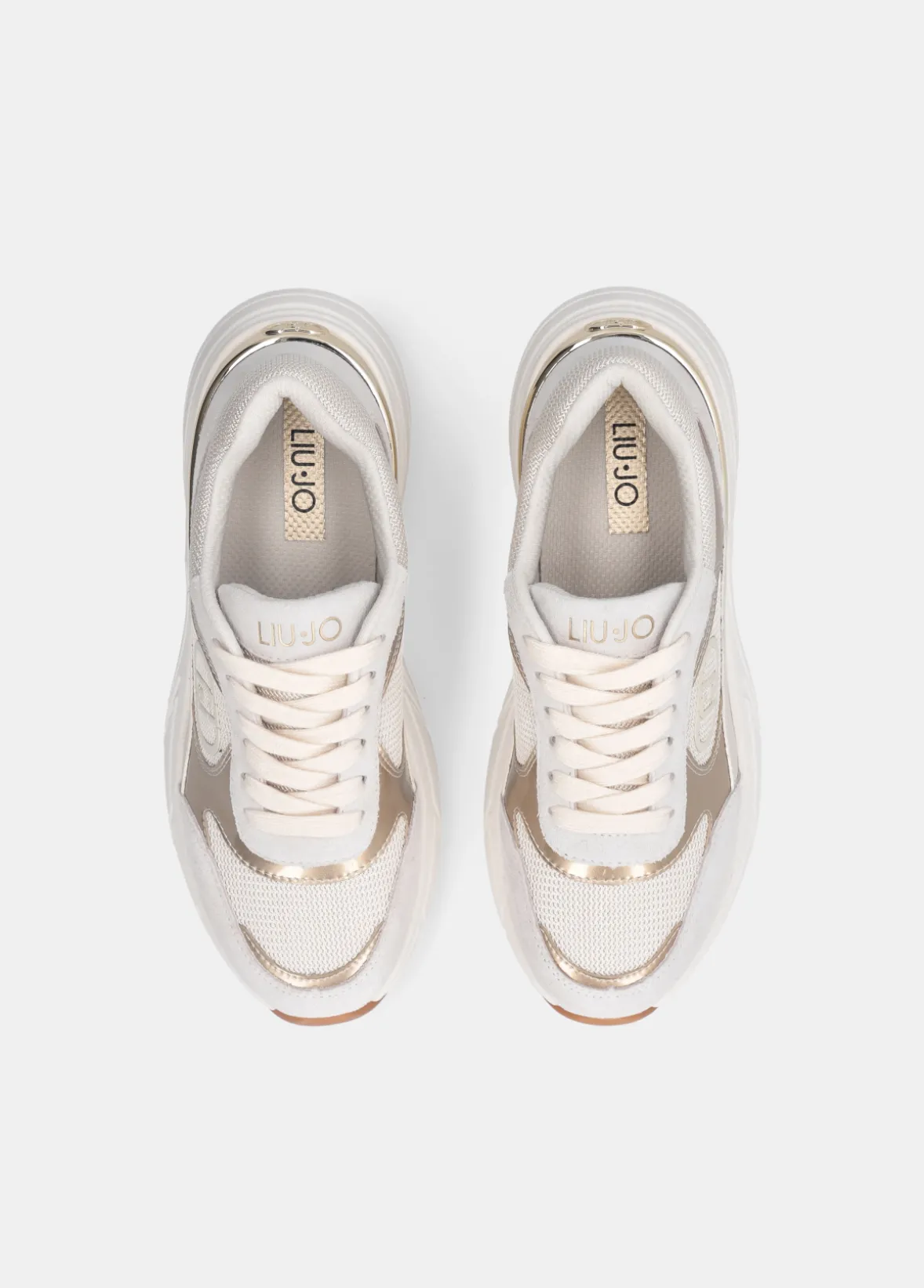 Sneakers in suede e mesh