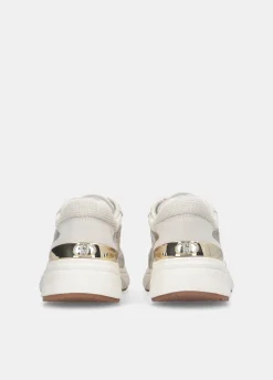Sneakers in suede e mesh