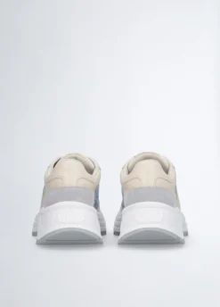Sneakers monogram in suede