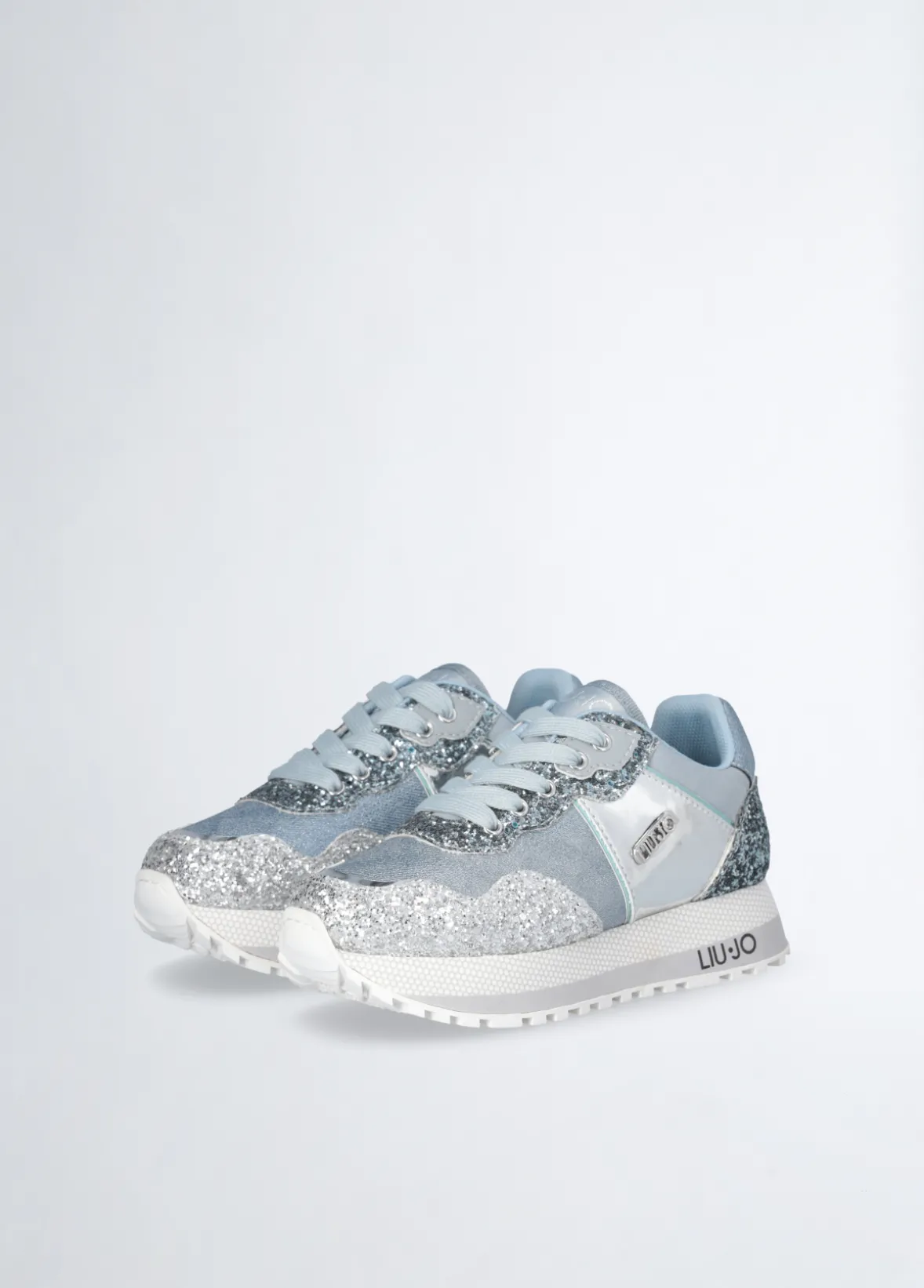 Sneakers platform glitterate